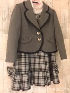 お値引き中　120㎝★女の子スーツ★入学式 卒園式 ワンピース ジャケットのサムネイル