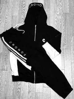 CRONOS フード付き スウェット上下セット メンズ 出品取り下げ価格
