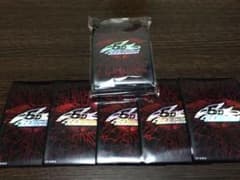 遊戯王 初期 スリーブ 5D's ファイブディーズ 竜の紋章 赤 傷あり 40枚のサムネイル