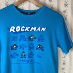 カプコン】ロックマン30周年記念 Tシャツ キャラT ドット絵