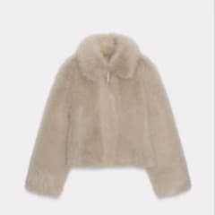 ZARA ダブルフェイス フェイクファー ジャケットのサムネイル