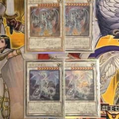 遊戯王  青眼の精霊龍  蒼眼の銀龍のサムネイル