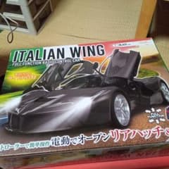 ITALIAN WING ラジコンカー ブラック - メルカリ
