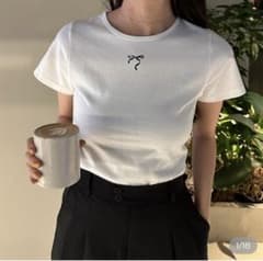 nugu リボン　Tシャツのサムネイル