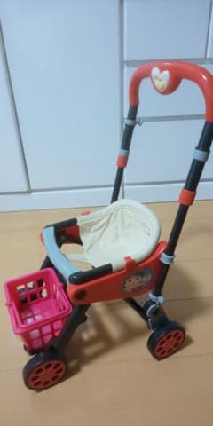 ぽぽちゃん 折り畳み式 ベビーカーのサムネイル