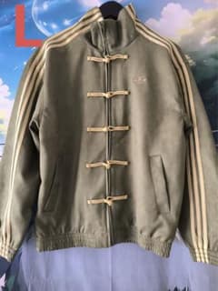 中国限定 アディダス 蛇年トラック スエード ジャケット オリーブグリーン L 中国限定 アディダス 蛇年トラック スエード ジャケット オリーブ