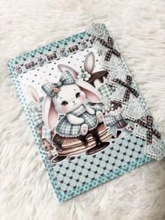 ☆おすそ分けファイル 紙モノ ペパーミント うさぎ ☆のサムネイル