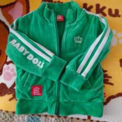 BABY DOLL グリーン フリース トレーナー 90のサムネイル