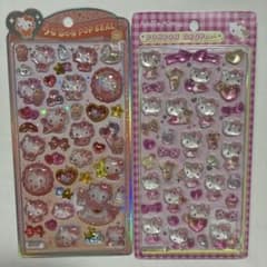 ハローキティ ボンボンドロップ　うるちゅる　シール2点セットのサムネイル