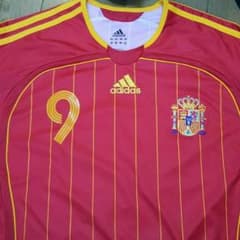 【送料無料】スペイン代表 F・トーレス ホームユニフォームのサムネイル