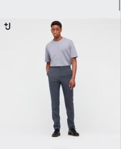 UNIQLO ＋J　ウールスリムフィットパンツ ブラック【新品未使用】のサムネイル