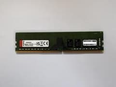 Kingston 16GB DDR4メモリ 3200 KVR32N22D8/16 - メルカリ