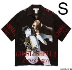 Sサイズ wackomaria 攻殻機動隊 イノセンス アロハシャツ 黒