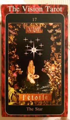 The Vision Tarot 17 The Star タロットカードのサムネイル