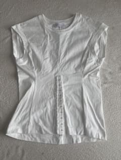 ADAM ET ROPE' ノースリーブトップス FREE ホワイトのサムネイル