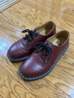 Dr. Martens バーガンディ レザー ローファーのサムネイル