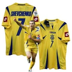06-07 代表　シェフチェンコ　ロットオフィシャルユニフォーム 06-07 ウクライナ代表 シェフチェンコ ロットオフィシャルユニフォーム