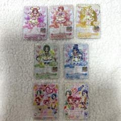 プリキュア データカードダス 7枚セットのサムネイル