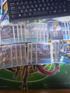 デジモンカードゲーム 青 ガルルモン ワーガルルモン メタルガルルモン セットのサムネイル