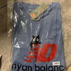 nyan balance Tシャツ ブルー Mサイズのサムネイル