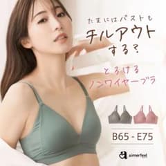 aimerfeel ノンワイヤーブラジャーショーツセット E75のサムネイル