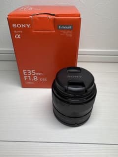 SONY 単焦点レンズ E35mm F1.8 oss - メルカリ