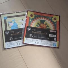 モンハン 一番くじ Ｆ賞 コントローラー＆マウスクリーナー2枚セットのサムネイル
