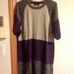 [専用]ZUCCA  ニットワンピース 美品のサムネイル