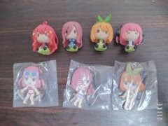 五等分の花嫁 ミニフィギュア ラバーストラップのサムネイル