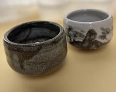 抹茶碗 2客セット 箱なし 茶器 陶器 茶道具 茶碗 - メルカリ
