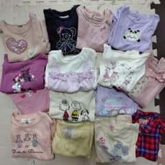 春夏　子供服　女の子　100　54点 まとめ売り 子供服まとめ売り 女の子 100サイズ 春夏 23点 - メルカリ