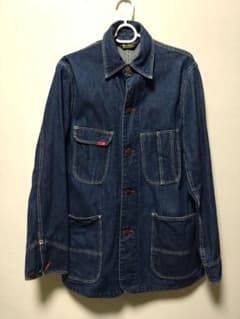 DENIME gear ドゥニーム デニムカバーオールジャケット S 90s - メルカリ