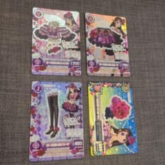 アイカツカード　ローズボンボン Spicy Ageha 4枚セットのサムネイル