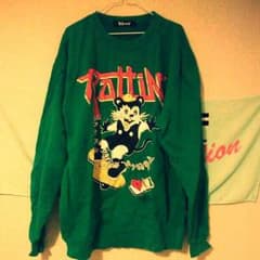 galaxxxy トレーナー グリーンのサムネイル