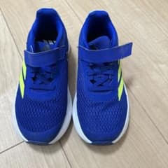 adidas 青/黄 スニーカー 19.5㎝のサムネイル
