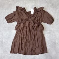 【ローリーズファーム】新品タグ付 マルチWAY フリルミニワンピース チュニック