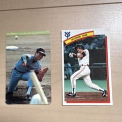 原辰徳　桑田真澄　野球カードのサムネイル