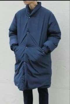 URU Tokyo zip down coat ネイビー サイズ2 - メルカリ