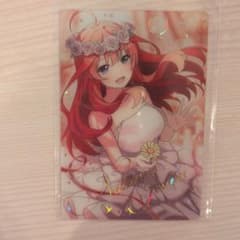 【最終値下げ 】五等分の花嫁 中野五月 ウエハースカード ウェディングのサムネイル