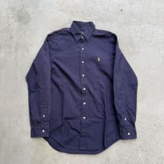 Ralph Lauren ネイビー ボタンダウンシャツ Sのサムネイル