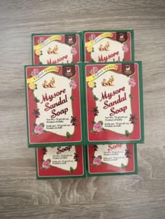 マイソール サンダルソープ Mysore Sandal Soap 75g 6個のサムネイル