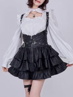 Qooza IMVAL Leather Dress クーザ レザースカート - メルカリ