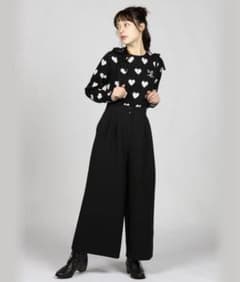 【美品】To b. by agnes b. サロペット サスペンダーワイドパンツのサムネイル