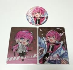 めておら みかさくん 缶バッジ カード 3点セット - メルカリ