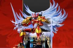 デジモン デュークモン クリムゾンモード 樹脂フィギュア ガレージキット デジモンアドベン 樹脂フィギュア ガレージキット デュークモン