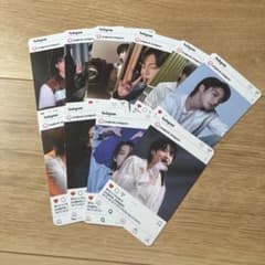 BTS ジョングク Instagram風 フォトカード 10枚セットのサムネイル