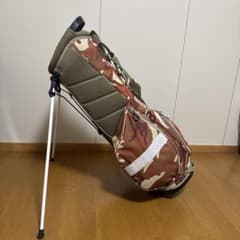 イエローロブスター迷彩 ゴルフキャディバッグ　6種類ヘッドカバー付き イエローロブスター迷彩 ゴルフキャディバッグ 6種類ヘッドカバー付き