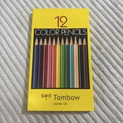 トンボ鉛筆 色鉛筆 12色セット CQ-NA 12Cのサムネイル