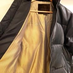 最終値下げ　stussy レザーダウン　ステューシー　非売品　ブラックのサムネイル
