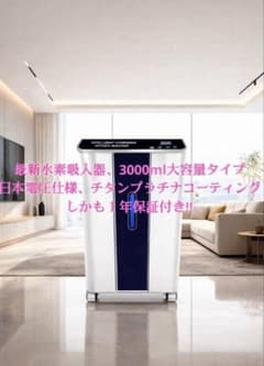 むう医療レベル水素吸入器3000ml/minタイプ 1年保証付き 特典多数 最新式 医療レベル水素吸入器3000mlタイプ 1年保証付き 特典多数